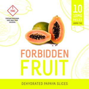 Sušené ovoce s obsahem THC od Forbidden Fruit